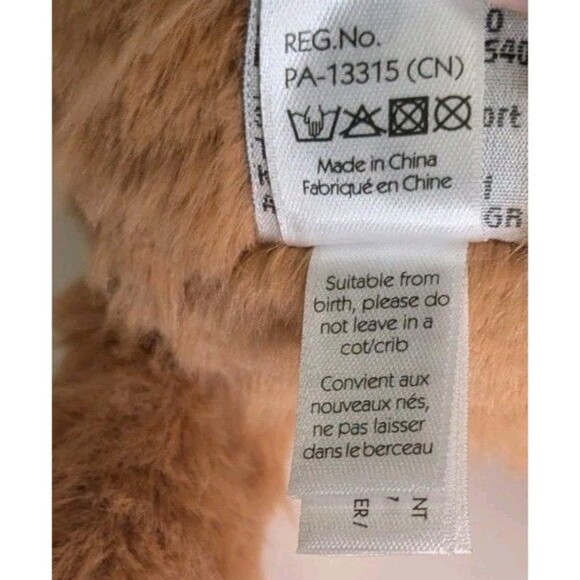 Jellycat Rolie Polie Anteater Plush Doll RARE Retired Lovey Soft Orange Gift! - Picture 7 of 9